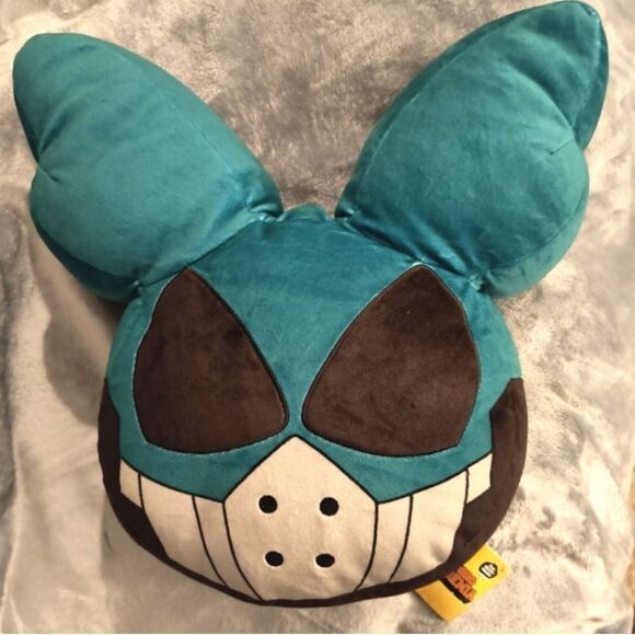 My Hero Academia Club Mocchi- Mocchi- Deku Mask Mega Plush - Picture 4 of 5